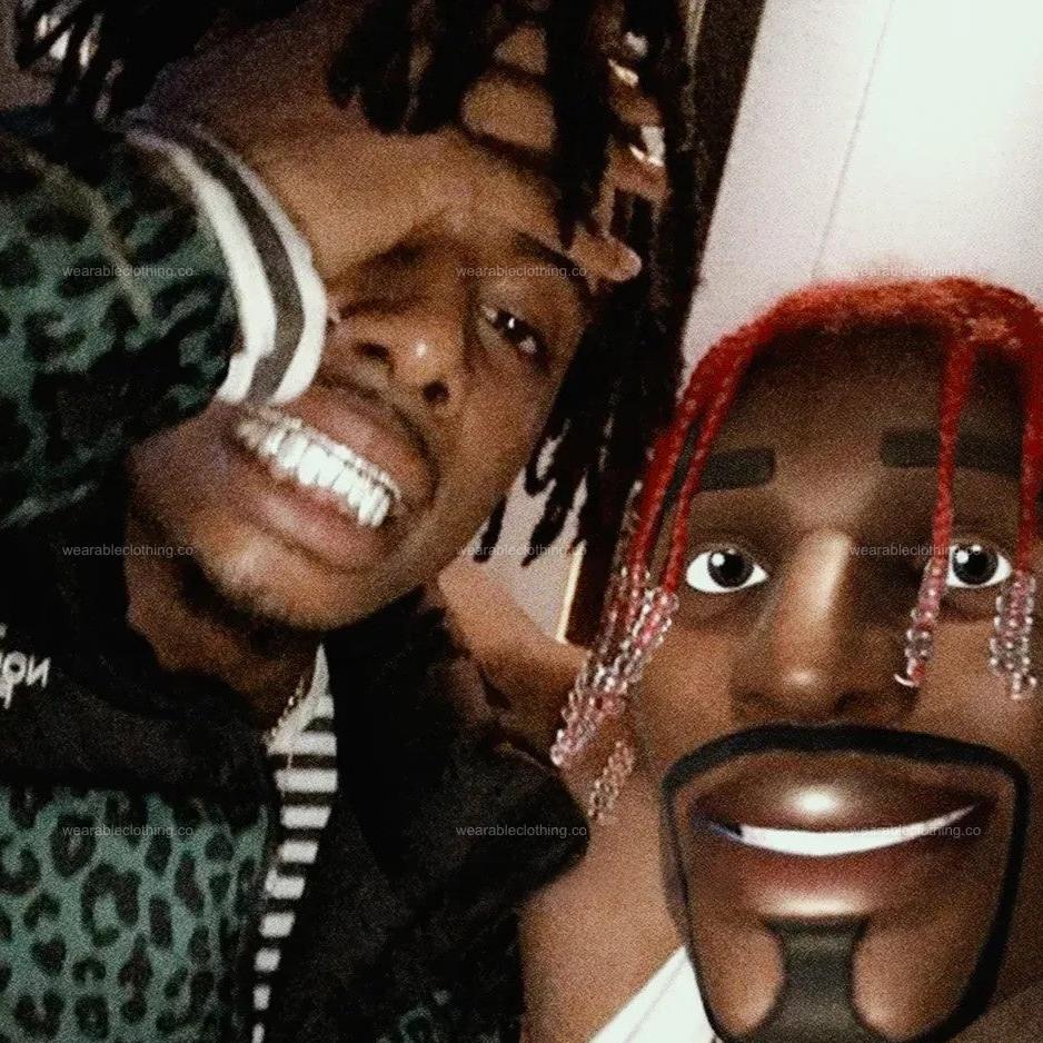 Selfie design featuring Fortnite’s Sydney character replacing Lil Yachty.