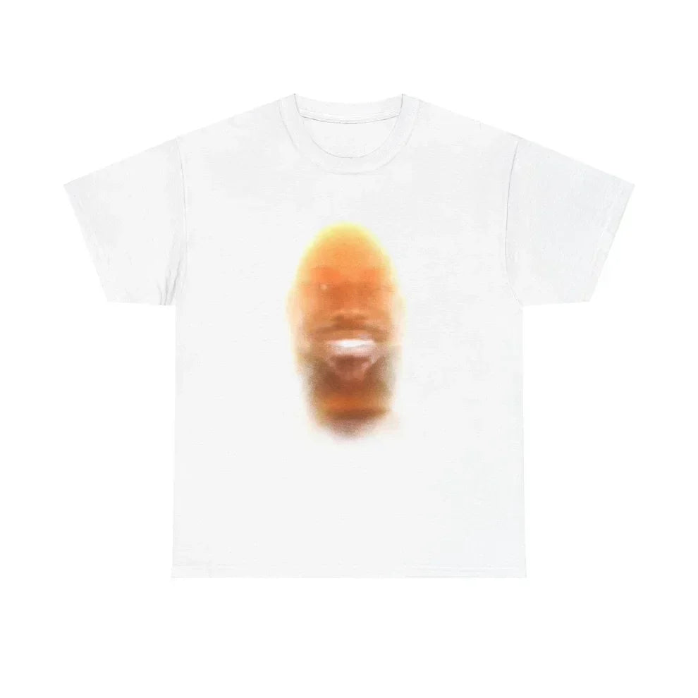 White T-shirt with Lebron James as sunshine