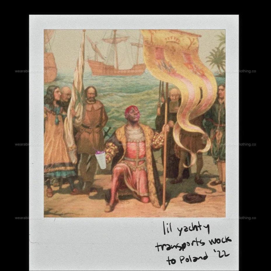 lil yachty poland tee