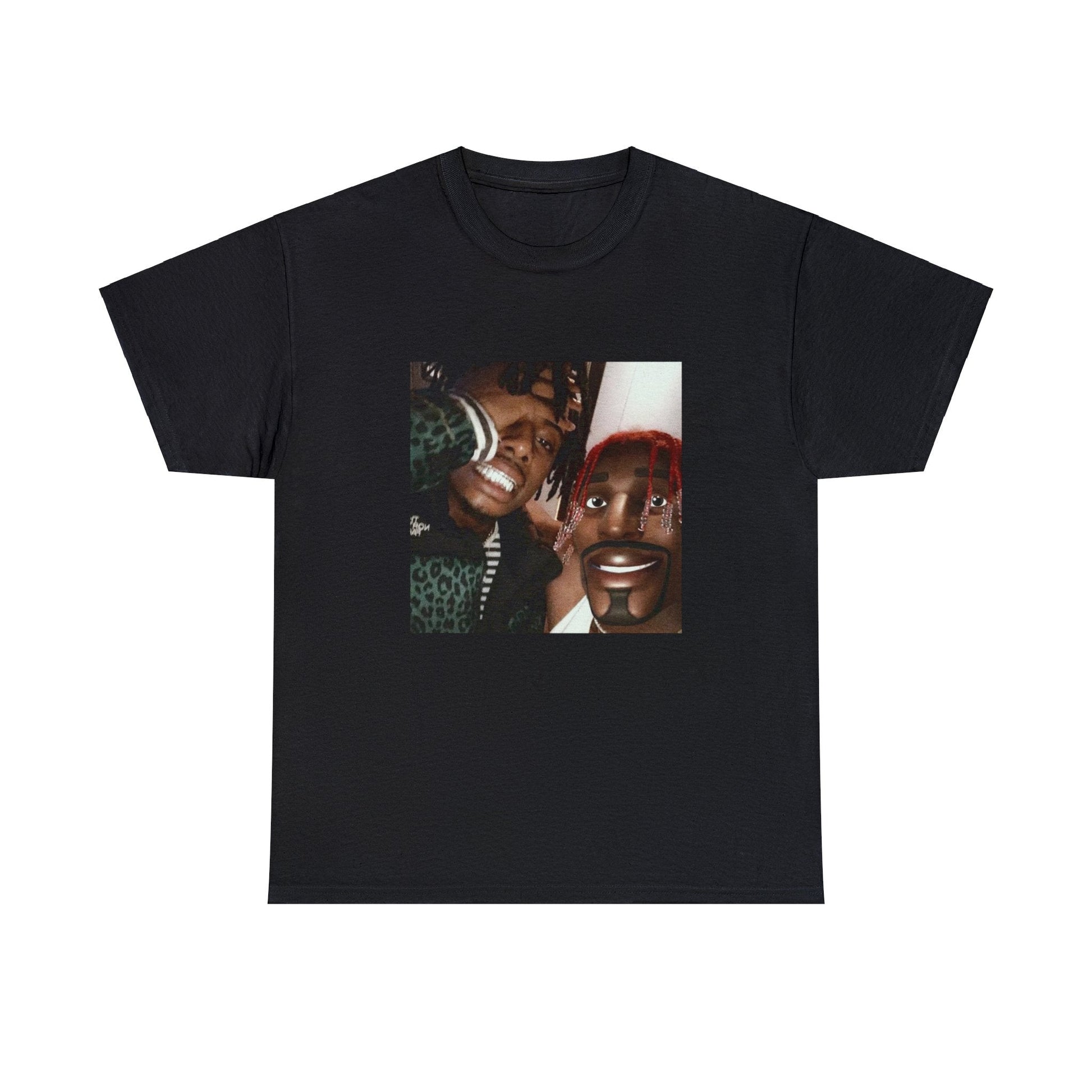 Selfie design featuring Fortnite’s Sydney character replacing Lil Yachty.